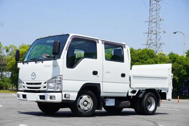 マツダ タイタン 小型 平ボディ Wキャブ パワーゲート の中古トラック【車両No.192237】