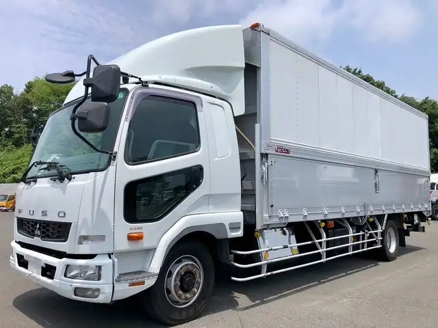 三菱 ファイター 中型/増トン ウイング パワーゲート ベッド の中古トラック【車両No.192126】