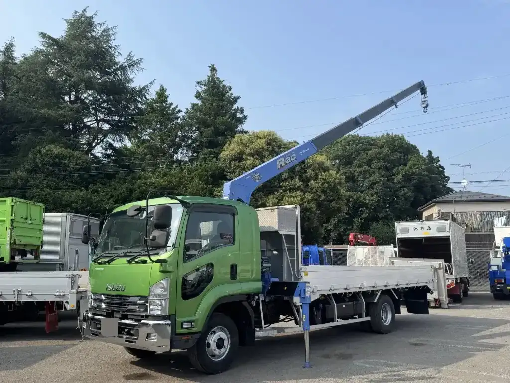 いすゞ フォワード 中型/増トン クレーン付 床鉄板 アルミブロック の中古トラック【車両No.192186】