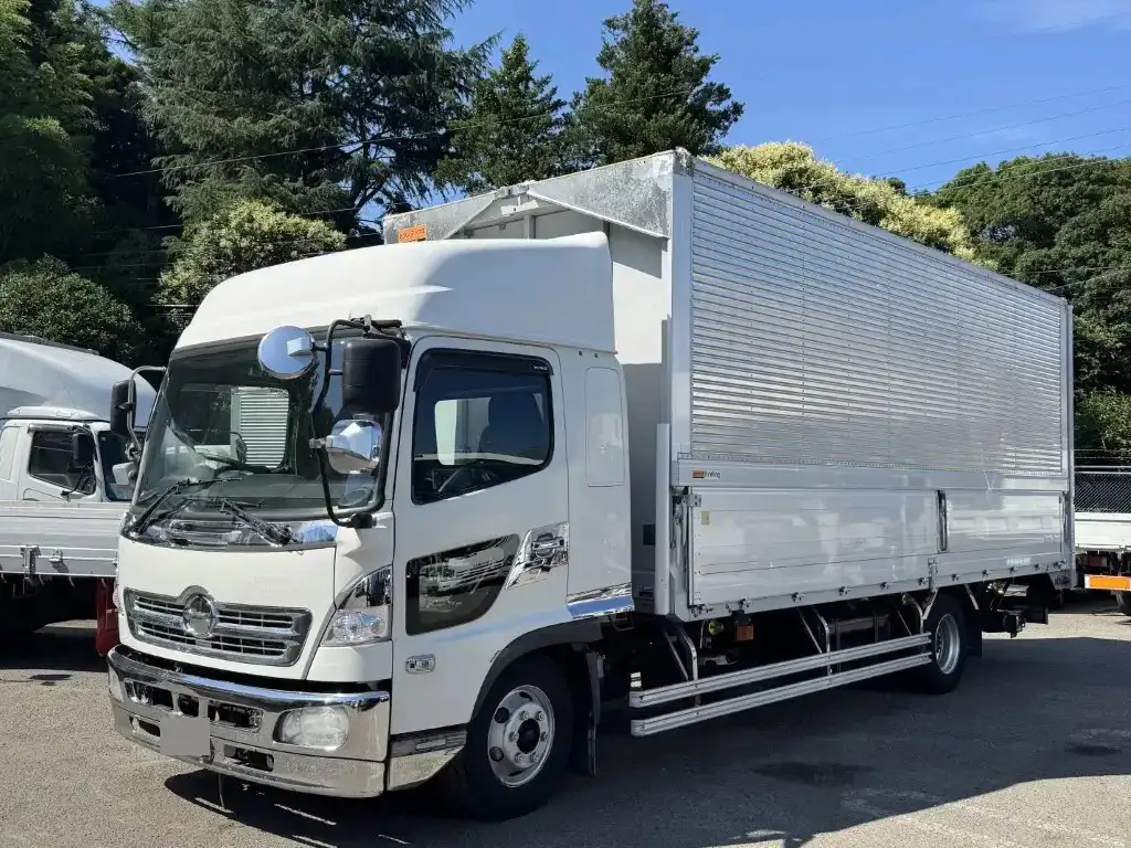日野 レンジャー 中型/増トン ウイング パワーゲート ベッド の中古トラック【車両No.192263】