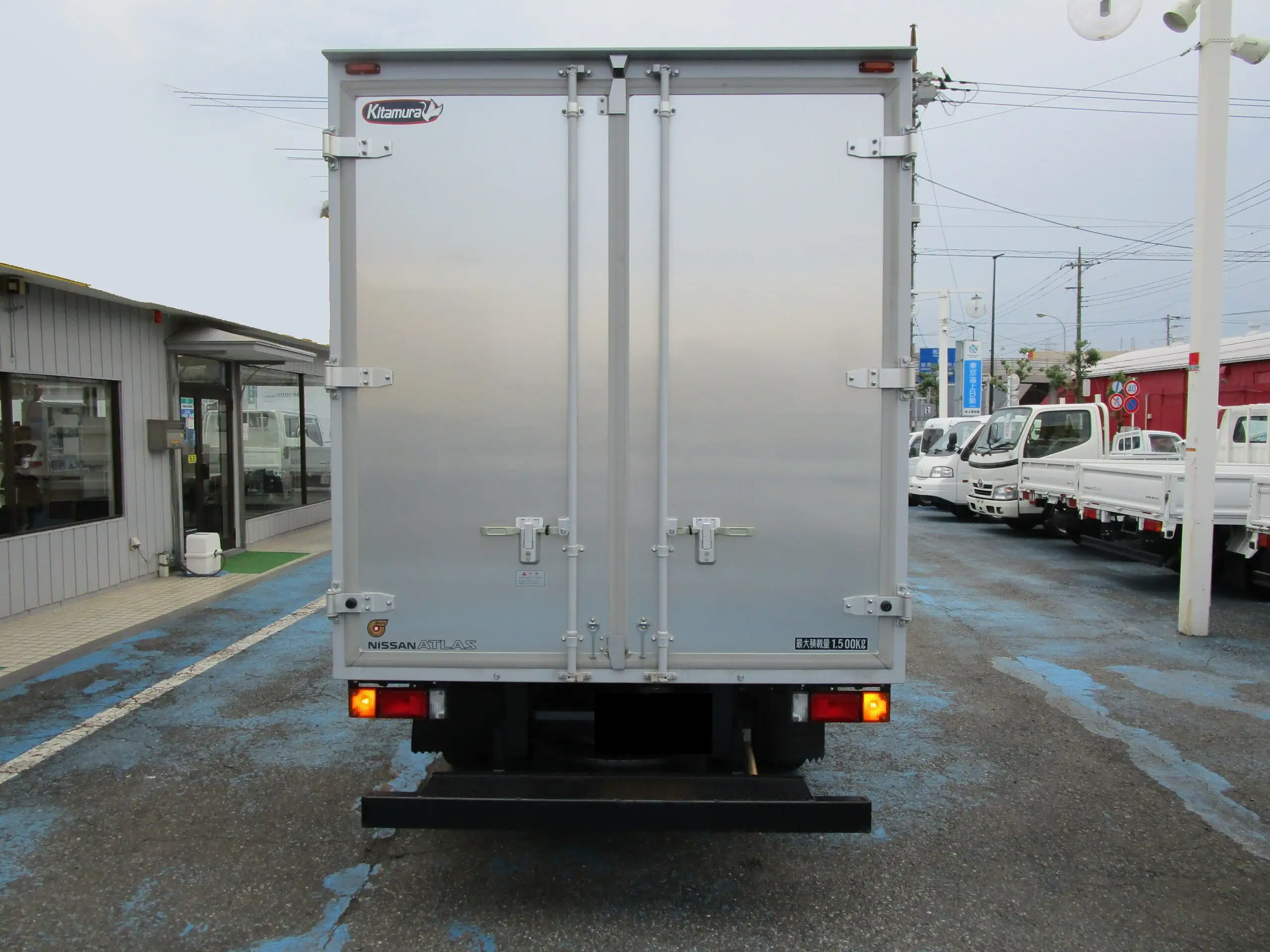 日産 アトラス 小型 アルミバン CBF-SQ2F24 H31/R1の中古トラック画像4