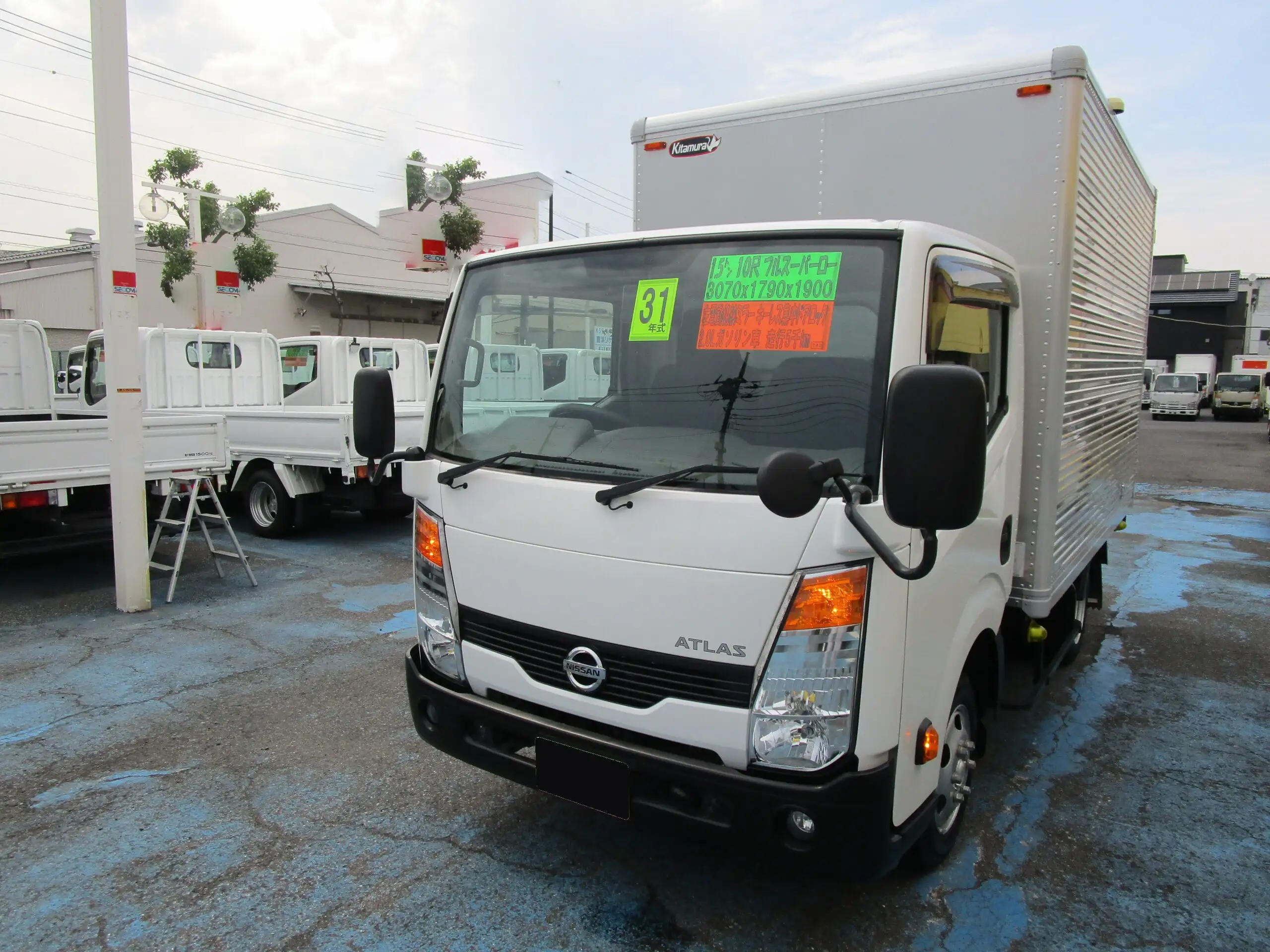 日産 アトラス 小型 アルミバン CBF-SQ2F24 H31/R1 の中古トラック【車両No.192328】