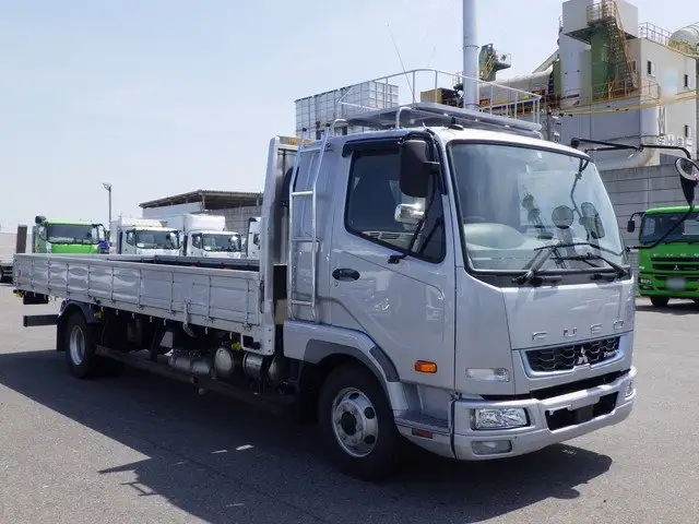 三菱 ファイター 中型/増トン 平ボディ ベッド 2KG-FK62Fの中古トラック画像2
