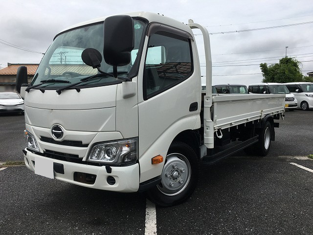 日野 デュトロ 小型 平ボディ パワーゲート SKG-XZC655M の中古トラック【車両No.169423】