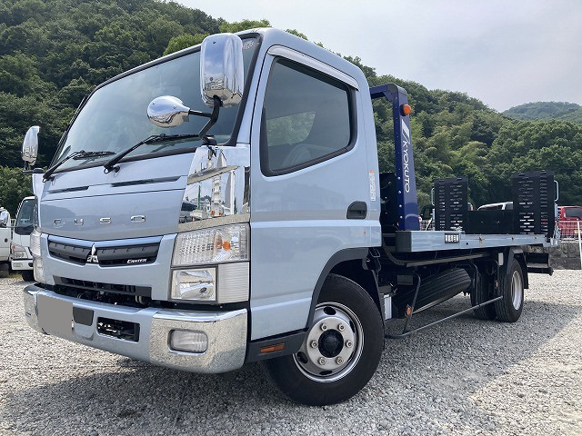 三菱 キャンター 小型 車両重機運搬 ラジコン ウインチ の中古トラック【車両No.115105】