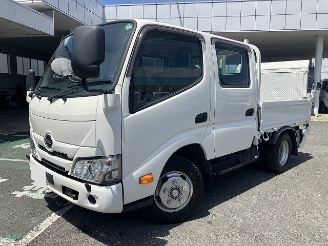 日野 デュトロ 小型 平ボディ 床鉄板 TKG-XZU605M の中古トラック【車両No.93502】
