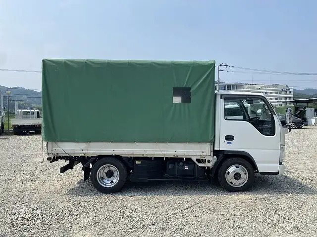 いすゞ エルフ 小型 平ボディ 幌 BKG-NHS85Aの中古トラック画像2
