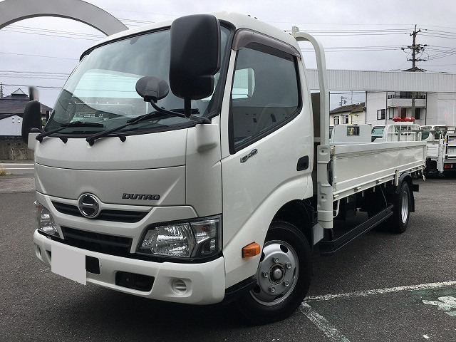 日野 デュトロ 小型 平ボディ パワーゲート SKG-XZC655M の中古トラック【車両No.169423】
