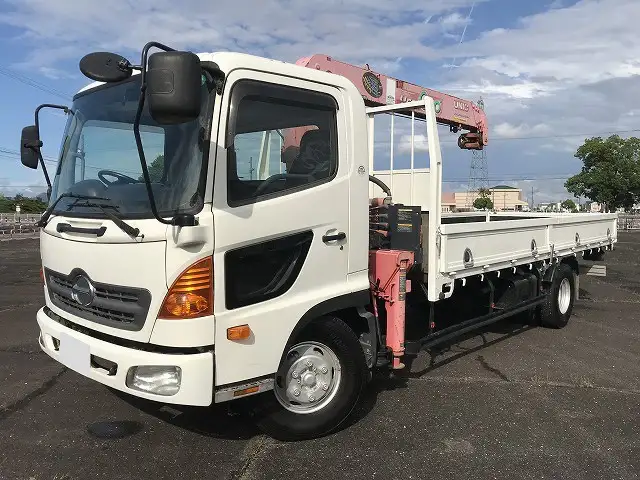 日野 レンジャー 中型/増トン クレーン付 4段 ラジコン の中古トラック【車両No.192279】