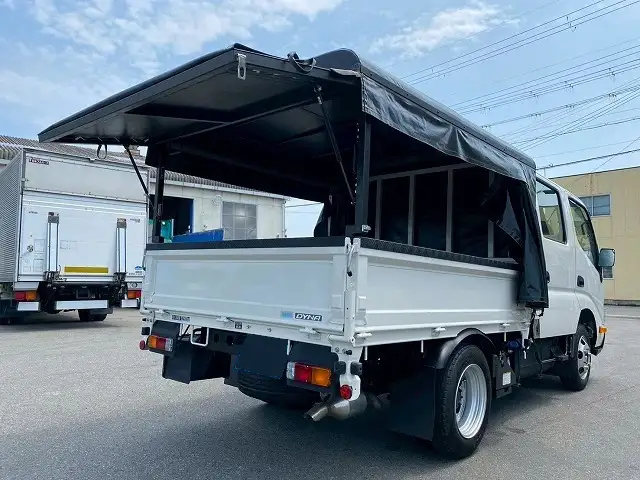 トヨタ ダイナ 小型 平ボディ Wキャブ 幌の中古トラック画像6