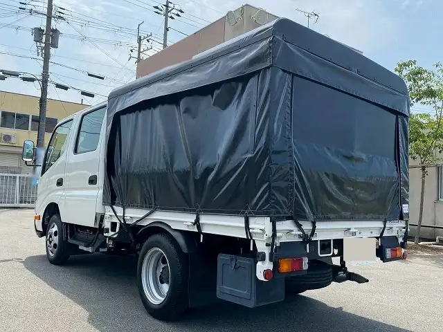 トヨタ ダイナ 小型 平ボディ Wキャブ 幌の中古トラック画像4