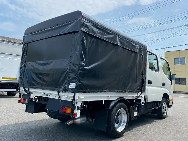 トヨタ ダイナ 小型 平ボディ Wキャブ 幌の中古トラック画像3
