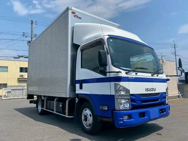 いすゞ エルフ 小型 アルミバン パワーゲート TRG-NPR85ANの中古トラック画像2