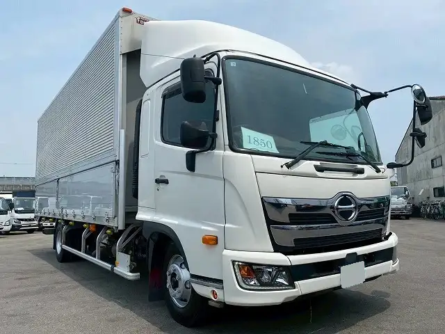 日野 レンジャー 中型/増トン ウイング エアサス ベッドの中古トラック画像2