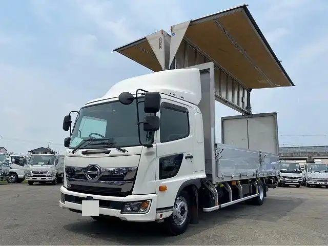 日野 レンジャー 中型/増トン ウイング エアサス ベッドの中古トラック画像5