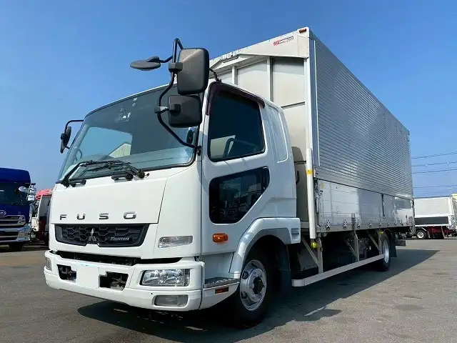 三菱 ファイター 中型/増トン ウイング エアサス ベッド の中古トラック【車両No.192252】