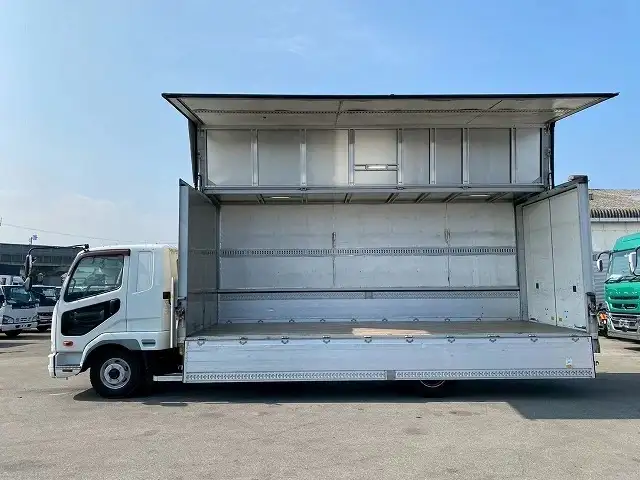三菱 ファイター 中型/増トン ウイング エアサス ベッドの中古トラック画像7
