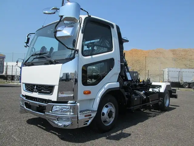 三菱 ファイター 中型/増トン アームロール ツインホイスト 2KG-FK72F の中古トラック【車両No.192206】