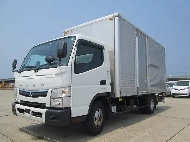 三菱 キャンター 小型 アルミバン パワーゲート サイドドア の中古トラック【車両No.192171】