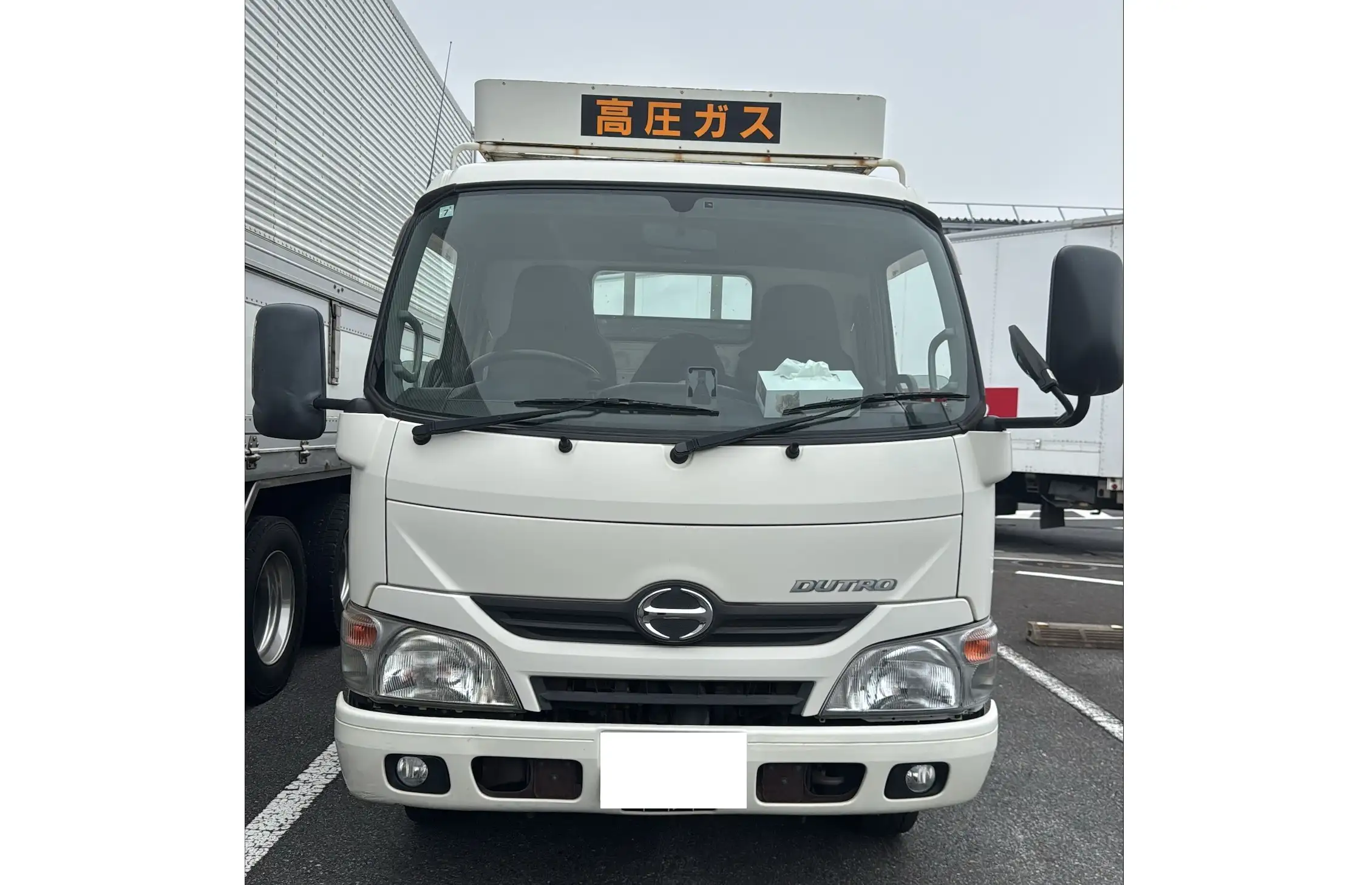 日野 デュトロ 小型 平ボディ パワーゲート NBG-BZU600Mの中古トラック画像1