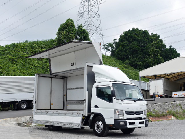 三菱 キャンター 小型 ウイング SKG-FEB50 H24 の中古トラック【車両No.154198】