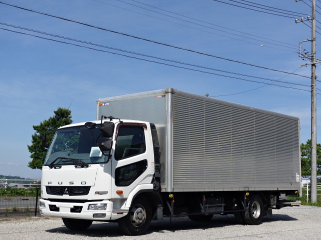 三菱 ファイター 中型/増トン アルミバン パワーゲート エアサス の中古トラック【車両No.164227】