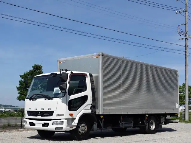 三菱 ファイター 中型/増トン アルミバン パワーゲート 3枚観音 の中古トラック【車両No.192380】