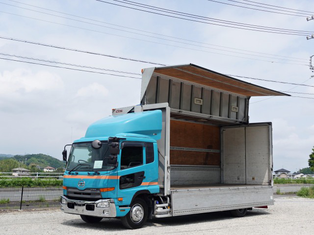 日産UD コンドル 中型/増トン ウイング パワーゲート 床鉄板 の中古トラック【車両No.168105】