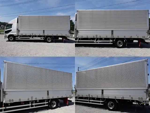 三菱 ファイター 中型/増トン ウイング エアサス ベッドの中古トラック画像5