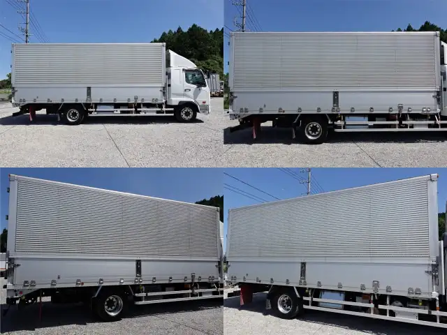 三菱 ファイター 中型/増トン ウイング エアサス ベッドの中古トラック画像3
