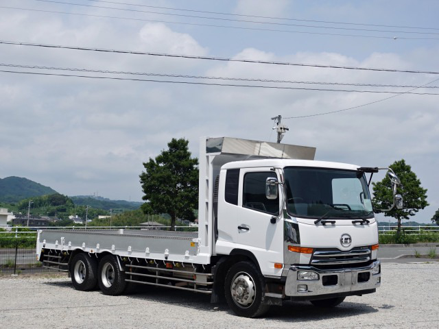 日産UD コンドル 中型/増トン 平ボディ 床鉄板 アルミブロック の中古トラック【車両No.154347】