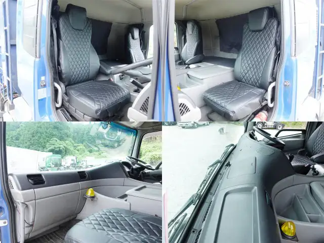 日産UD クオン 大型 ダンプ 土砂禁 ベッドの中古トラック画像9