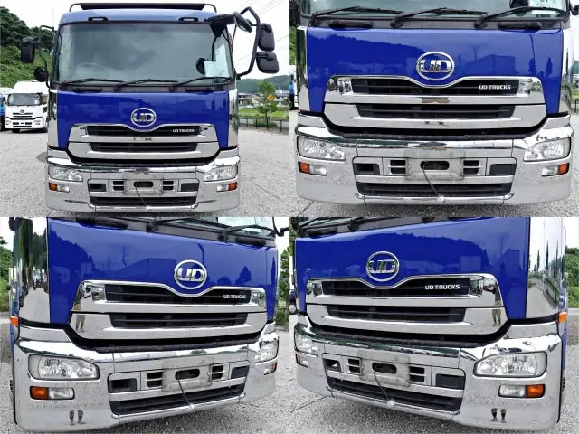 日産UD クオン 大型 ダンプ 土砂禁 ベッドの中古トラック画像2