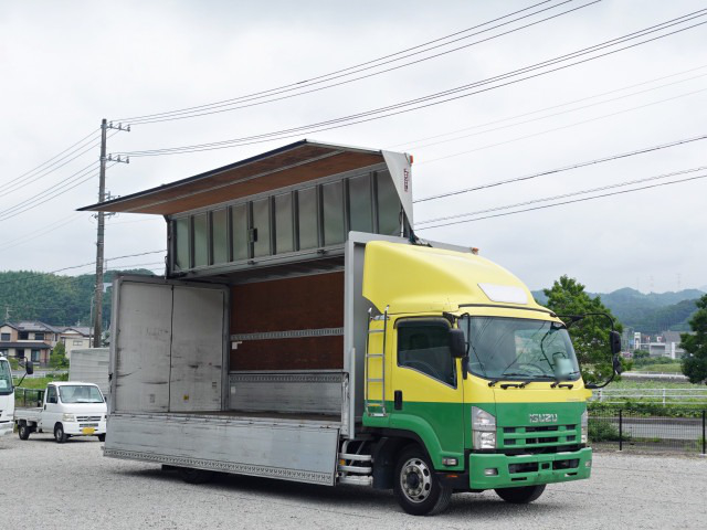 いすゞ フォワード 中型/増トン ウイング パワーゲート ベッド の中古トラック【車両No.166581】