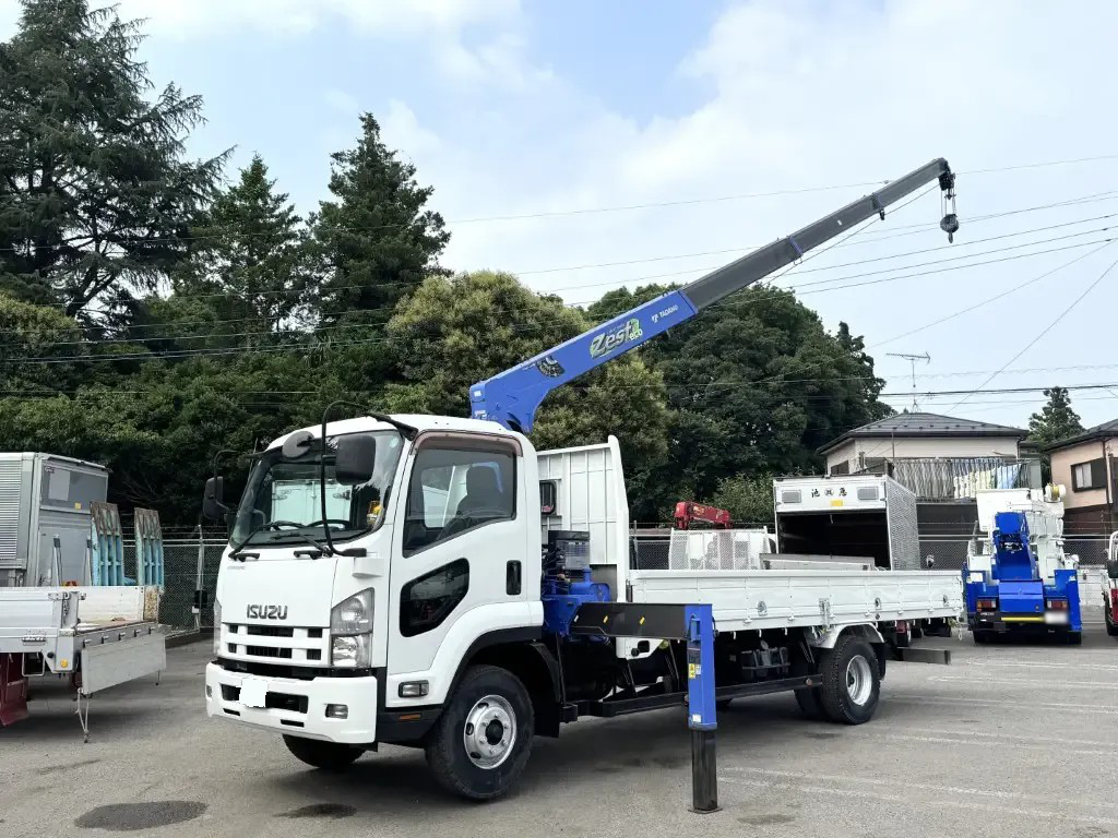 いすゞ フォワード 中型/増トン クレーン付 4段 ラジコン の中古トラック【車両No.114765】