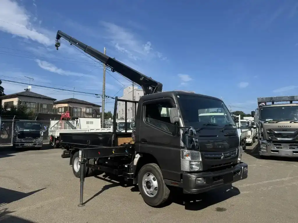 三菱 キャンター 小型 クレーン付 4段 ラジコンの中古トラック画像2
