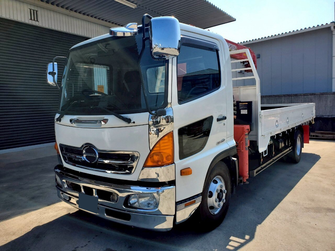 日野 レンジャー 中型/増トン クレーン付 4段 ラジコン の中古トラック【車両No.181469】
