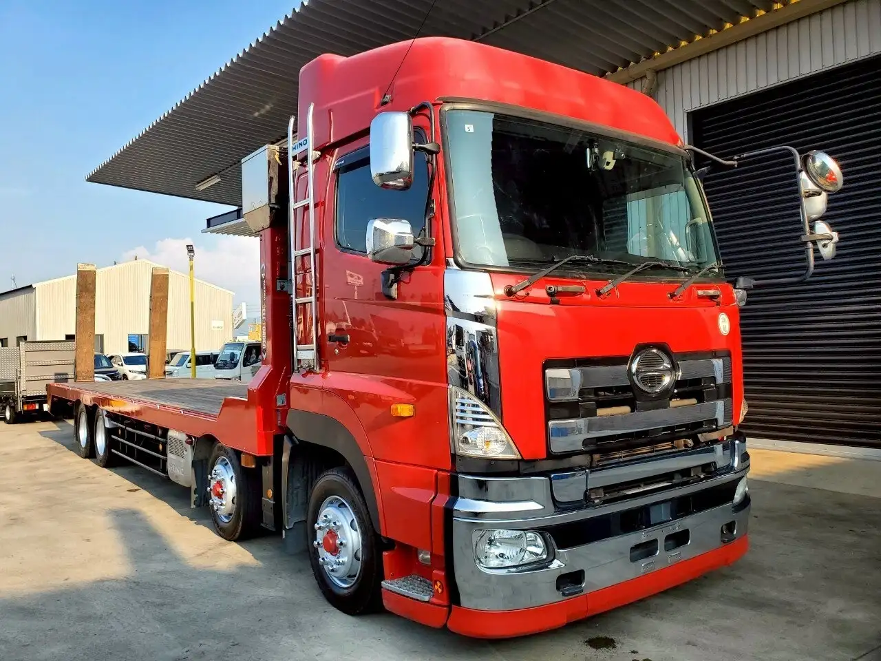 日野 プロフィア 大型 車両重機運搬 ラジコン ウインチの中古トラック画像3
