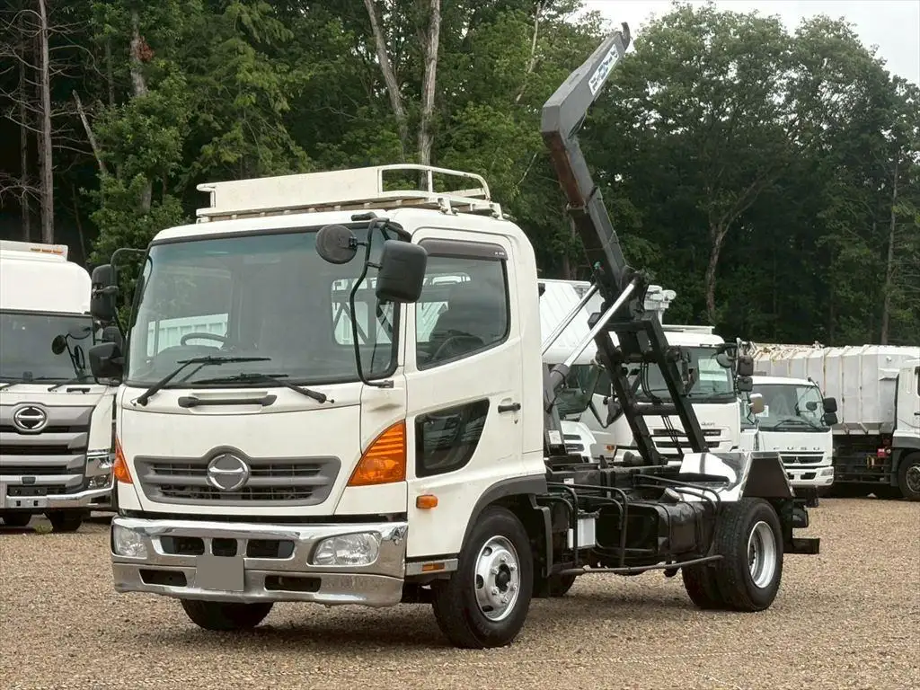 日野 レンジャー 中型/増トン アームロール ツインホイスト TKG-FC9JEAA の中古トラック【車両No.192510】