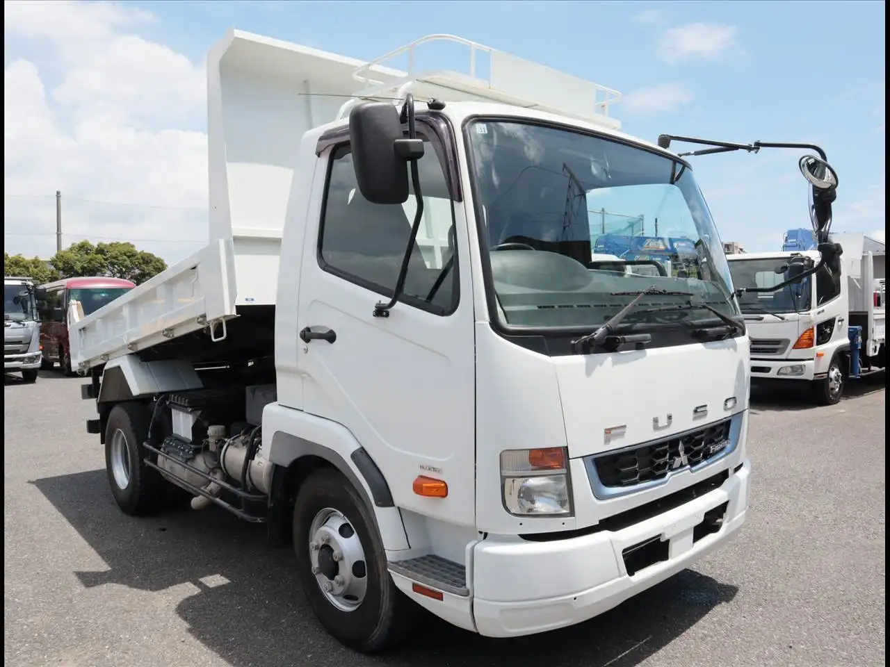 三菱 ファイター 中型/増トン ダンプ 強化 2KG-FK71Fの中古トラック画像2