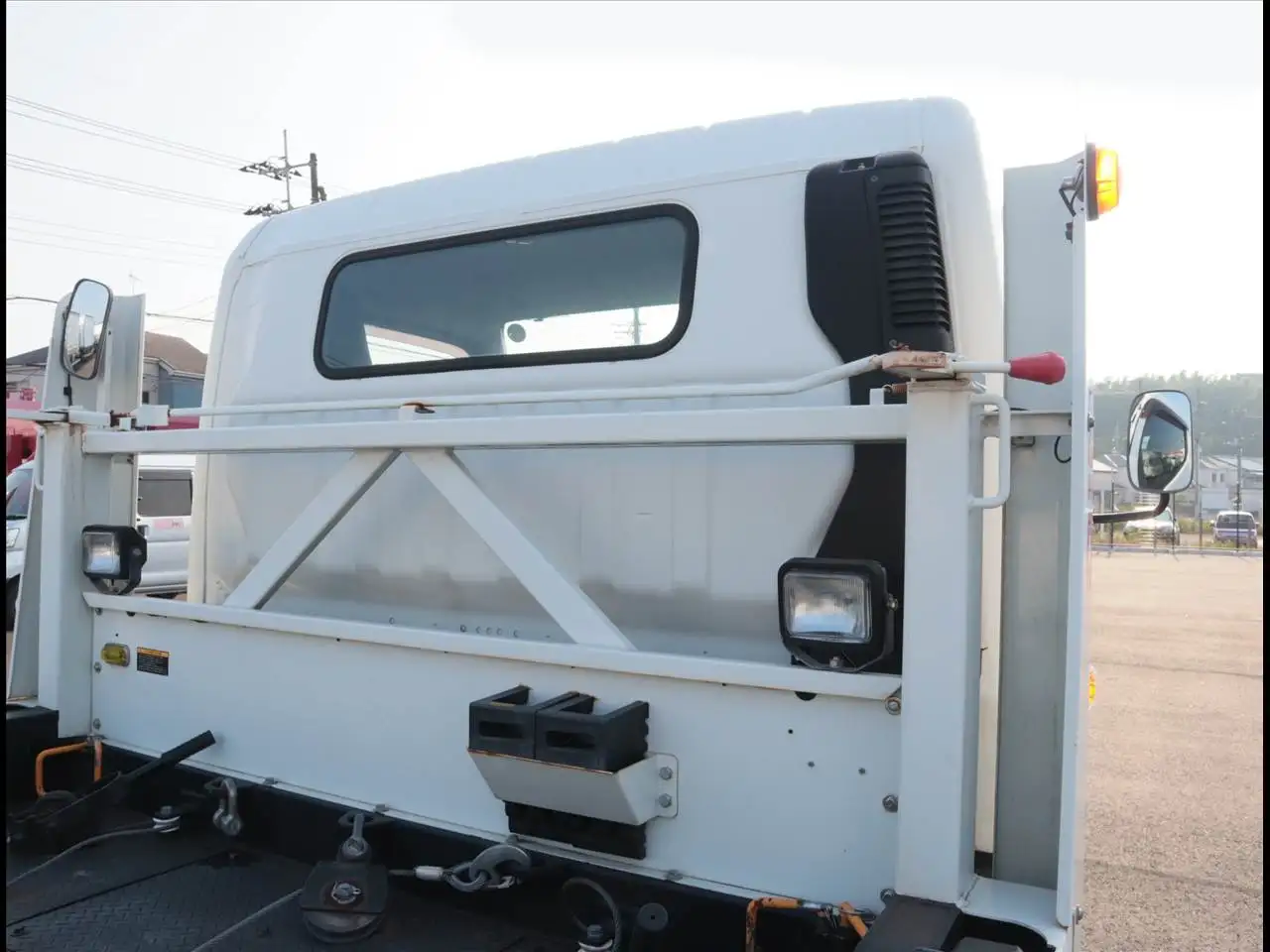 三菱 キャンター 小型 車両重機運搬 ラジコン ウインチの中古トラック画像7