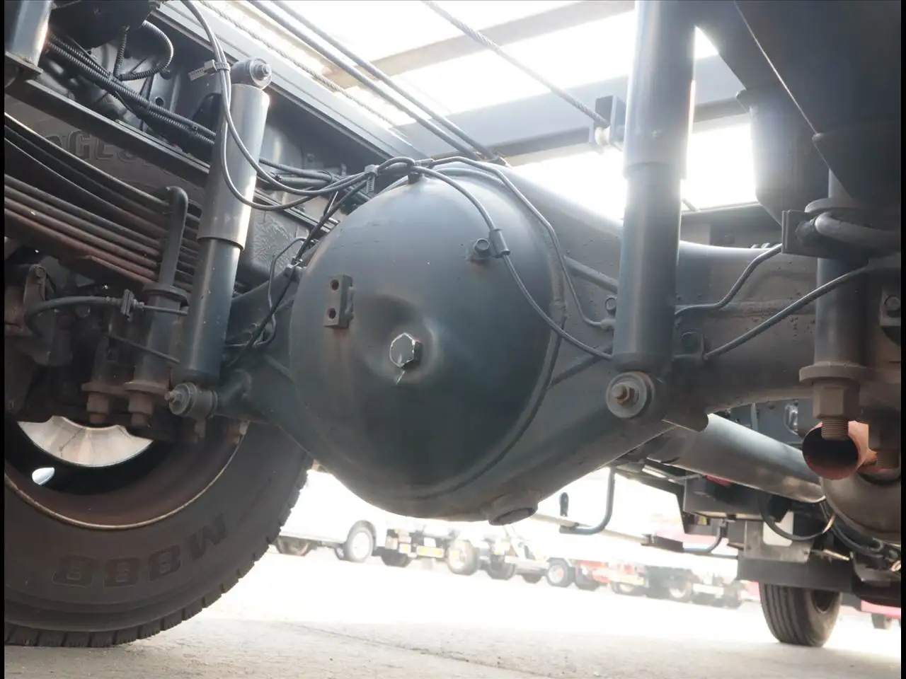 三菱 キャンター 小型 車両重機運搬 ラジコン ウインチの中古トラック画像像17