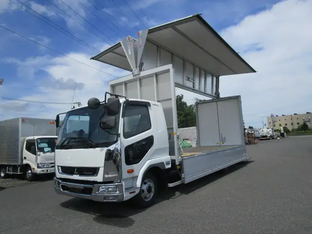 三菱 ファイター 中型/増トン ウイング パワーゲート エアサスの中古トラック画像6