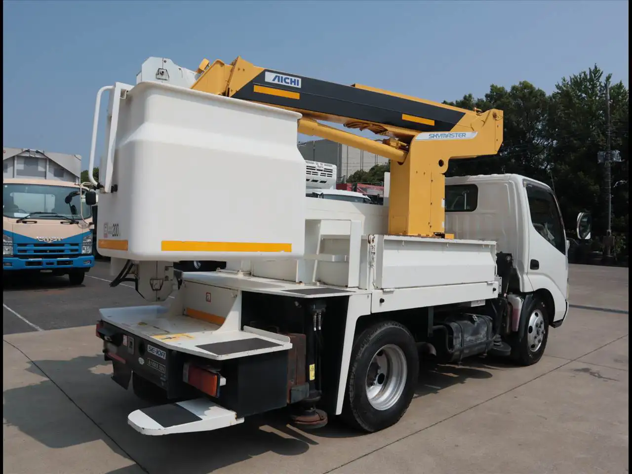 日野 デュトロ 小型 高所・建柱車 高所作業車 PB-XZU301Xの中古トラック画像3