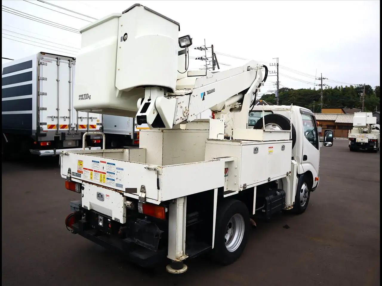 日野 デュトロ 小型 高所・建柱車 高所作業車 電工仕様の中古トラック画像3