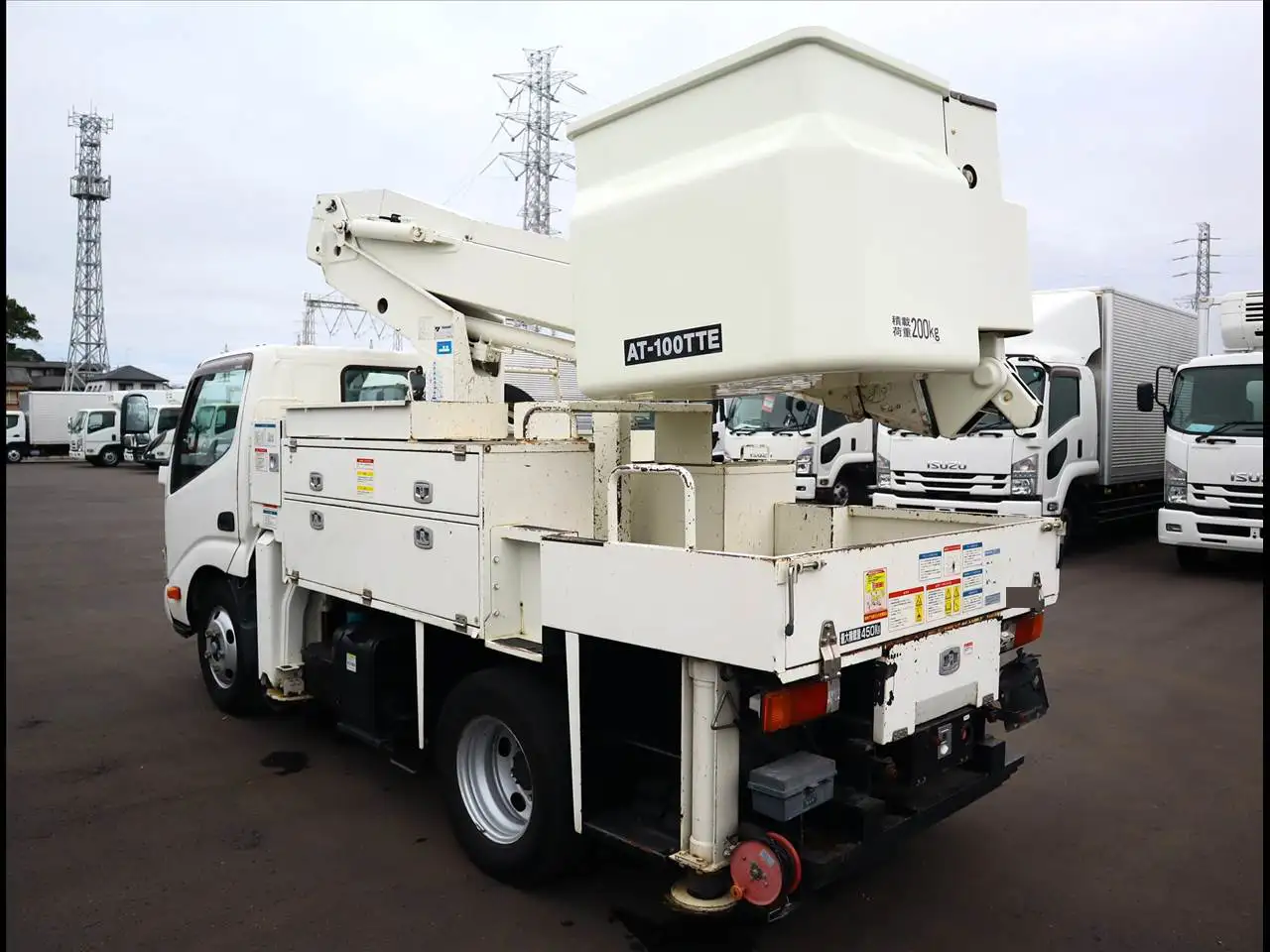 日野 デュトロ 小型 高所・建柱車 高所作業車 電工仕様の中古トラック画像4