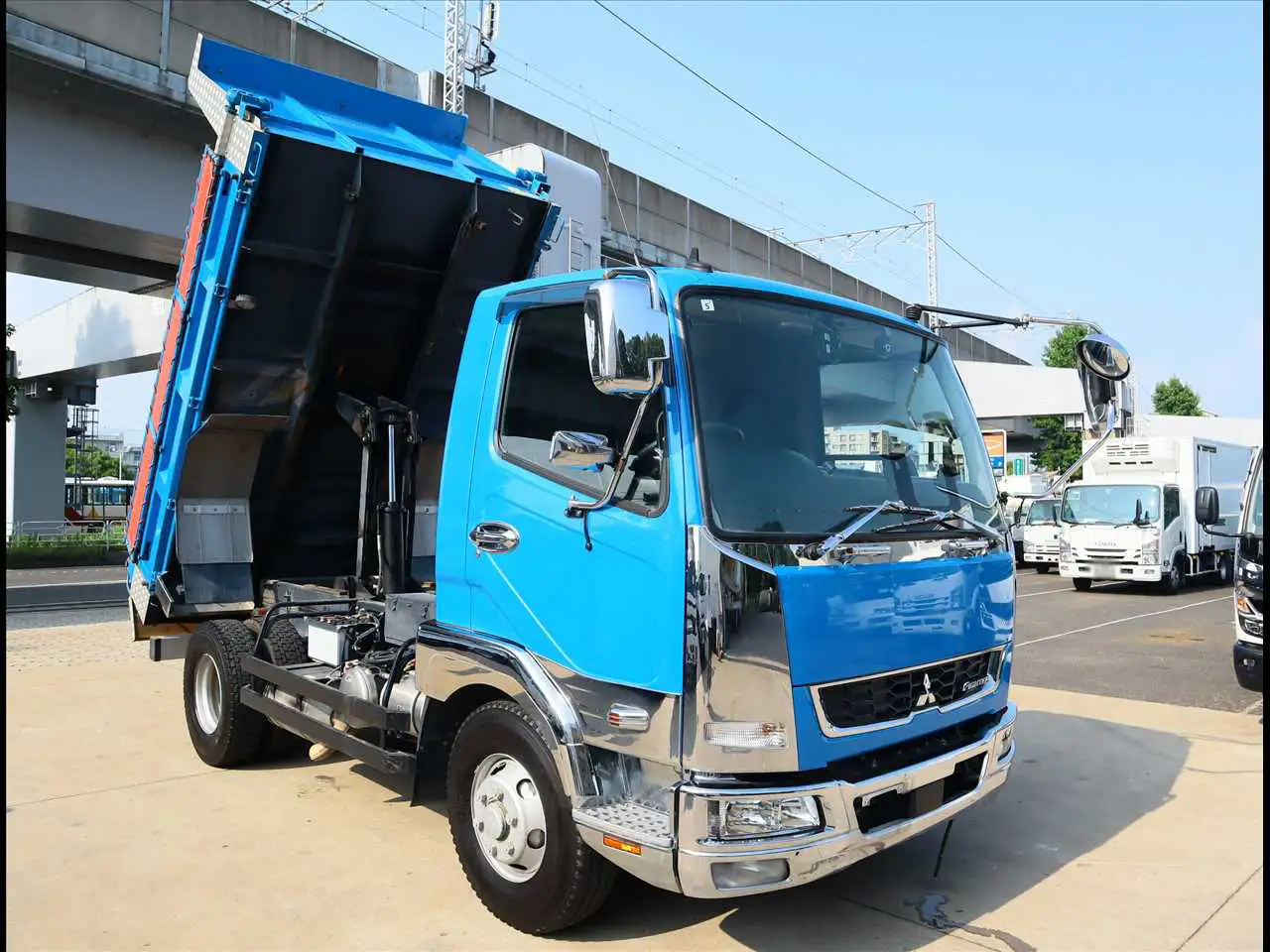 三菱 ファイター 中型/増トン ダンプ 強化 コボレーンの中古トラック画像2