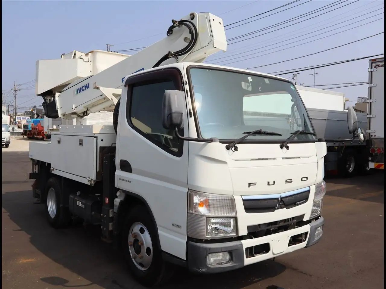三菱 キャンター 小型 高所・建柱車 高所作業車 TPG-FEA50の中古トラック画像2