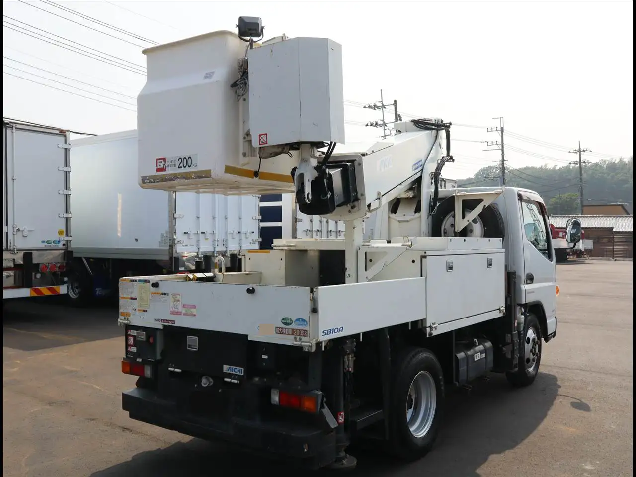 三菱 キャンター 小型 高所・建柱車 高所作業車 TPG-FEA50の中古トラック画像3