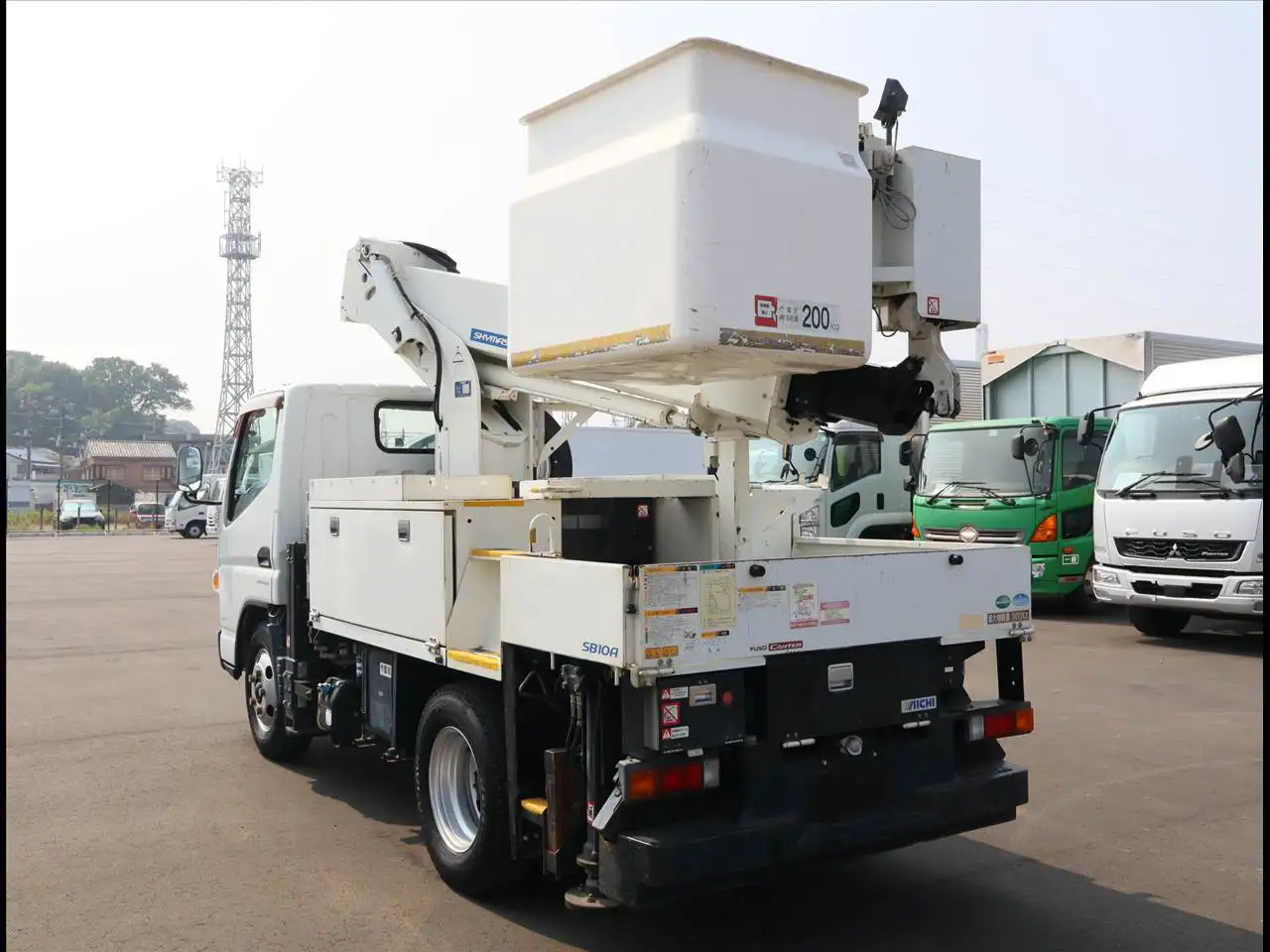三菱 キャンター 小型 高所・建柱車 高所作業車 TPG-FEA50の中古トラック画像4